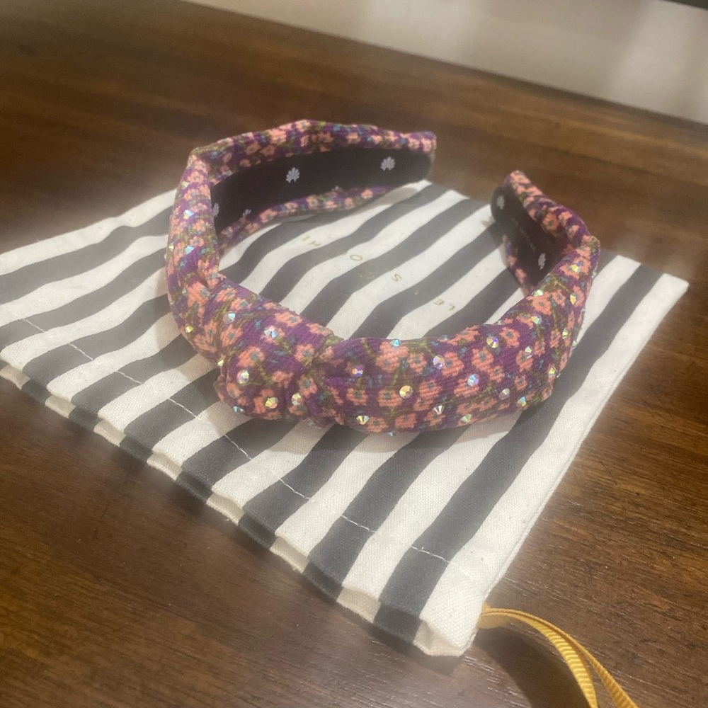 Lele Sadoughi Slim Jewel Headband